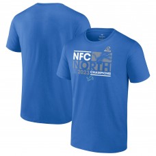 Футболка Detroit Lions 2023 NFC North Division Champions Conquer - Blue