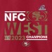 Футболка San Francisco 49ers 2023 NFC West Division Champions Conquer - Scarlet