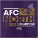 Футболка Baltimore Ravens 2023 AFC North Division Champions Conquer - Purple