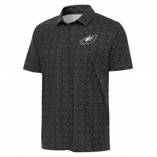 Поло Philadelphia Eagles Antigua Figment - Black