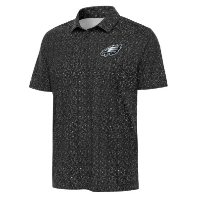 Поло Philadelphia Eagles Antigua Figment - Black