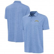 Поло Los Angeles Chargers Antigua Layout - Heather Powder Blue