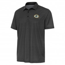 Поло Green Bay Packers Antigua Relic - Black