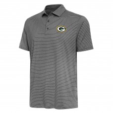 Поло Green Bay Packers Antigua Scheme - Heather Black