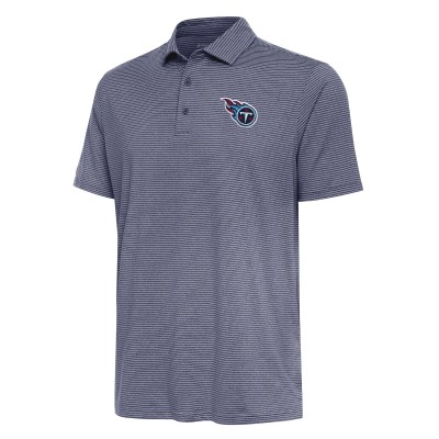 Поло Tennessee Titans Antigua Scheme - Heather Navy
