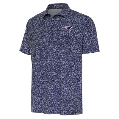New England Patriots Antigua Navy Terrace Polo