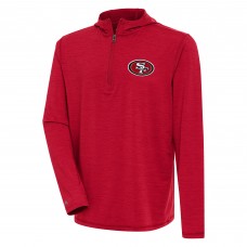 Кофта на короткой молнии San Francisco 49ers Antigua Tidy - Scarlet