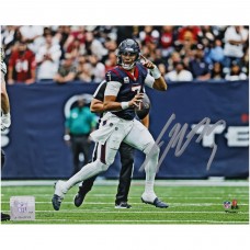 C.J. Stroud Houston Texans Autographed Fanatics Authentic 8 x 10 Pointing Downfield vs. Saints Photograph C.J. Stroud Houston Texans Autographed Fanatics Authentic 8 x 10 Pointing Downfield vs. Saints Photograph