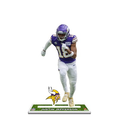 Justin Jefferson Minnesota Vikings 12 Player Standee Desktop Display
