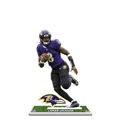 Lamar Jackson Baltimore Ravens 12 Player Standee Desktop Display