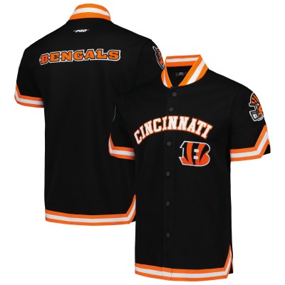 Куртка на кнопках Cincinnati Bengals Pro Standard Classic Warm-Up Short Sleeve - Black