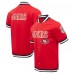 Куртка на кнопках San Francisco 49ers Pro Standard Classic Warm-Up Short Sleeve - Red