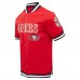 Куртка на кнопках San Francisco 49ers Pro Standard Classic Warm-Up Short Sleeve - Red