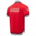 Куртка на кнопках San Francisco 49ers Pro Standard Classic Warm-Up Short Sleeve - Red