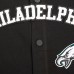 Куртка на кнопках Philadelphia Eagles Pro Standard Classic Warm-Up Short Sleeve - Black