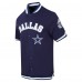 Куртка на кнопках Dallas Cowboys Pro Standard Classic Warm-Up Short Sleeve - Navy