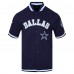 Куртка на кнопках Dallas Cowboys Pro Standard Classic Warm-Up Short Sleeve - Navy