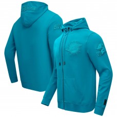 Толстовка на молнии Miami Dolphins Pro Standard Triple Tonal - Aqua