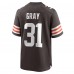 Игровая джерси Vincent Gray Cleveland Browns Nike Team Game -  Brown