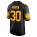 Игровая джерси Jaylen Warren Pittsburgh Steelers Nike Alternate Game -  Black