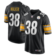 Джерси Pittsburgh Steelers Mykal Walker Nike Black Team Game Джерси Pittsburgh Steelers Mykal Walker Nike Black Team Game