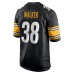 Игровая джерси Mykal Walker Pittsburgh Steelers Nike Team Game -  Black