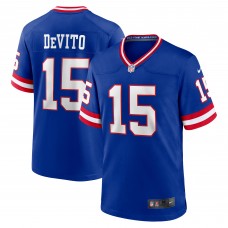 Игровая джерси Tommy DeVito New York Giants Nike Alternate Player Game - Royal