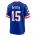 Игровая джерси Tommy DeVito New York Giants Nike Alternate Player Game - Royal