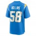 Игровая джерси Justin Hollins Los Angeles Chargers Nike  Game -  Powder Blue