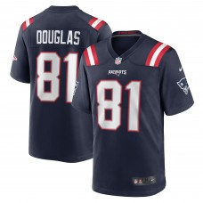 Игровая джерси Demario Douglas New England Patriots Nike  Game -  Navy