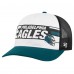 Подростковая Philadelphia Eagles 47 White/Midnight Green Trucker Adjustable Hat