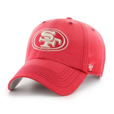 Бейсболка San Francisco 49ers 47 Scarlet Dusted Clean Up