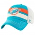 Бейсболка Miami Dolphins 47 Aqua Clubhouse Boon Clean-Up