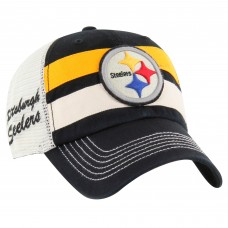 Бейсболка Pittsburgh Steelers 47 Black Clubhouse Boon Clean-Up Trucker