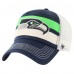 Бейсболка Seattle Seahawks 47 Clubhouse Boon Clean-Up Trucker - College Navy