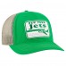 Бейсболка New York Jets 47 Campscape Relaxed Trucker - Kelly Green/Natural