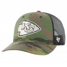 Бейсболка Kansas City Chiefs 47 Camo Trucker