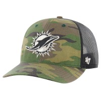 Бейсболка Miami Dolphins 47 Camo Trucker