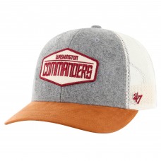 Бейсболка Washington Commanders 47 Drover Trucker - Heather Gray/Tan