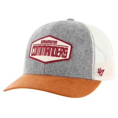 Бейсболка Washington Commanders 47 Drover Trucker - Heather Gray/Tan