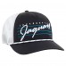 Бейсболка Jacksonville Jaguars 47 Black/White Downburst Relaxed Hitch Trucker