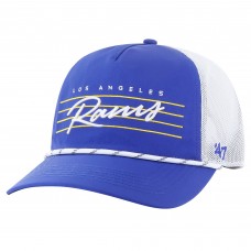 Бейсболка Los Angeles Rams 47 Downburst Relaxed Hitch Trucker - Royal/White
