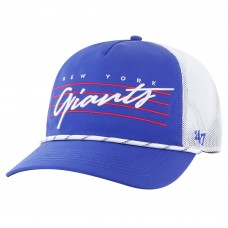 Бейсболка New York Giants 47 Royal/White Downburst Relaxed Hitch Trucker