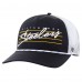 Бейсболка Pittsburgh Steelers 47 Black/White Downburst Relaxed Hitch Trucker