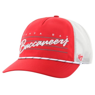Бейсболка Tampa Bay Buccaneers 47 Downburst Relaxed Hitch Trucker - Red/White