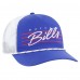 Бейсболка Buffalo Bills 47 Royal/White Downburst Relaxed Hitch Trucker