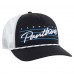 Бейсболка Carolina Panthers 47 Black/White Downburst Relaxed Hitch Trucker