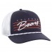Бейсболка Chicago Bears 47 Navy/White Downburst Relaxed Hitch Trucker