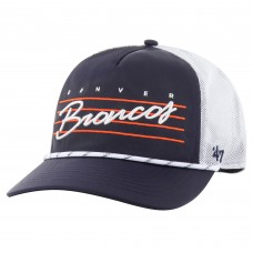 Бейсболка Denver Broncos 47 Navy/White Downburst Relaxed Hitch Trucker Бейсболка Denver Broncos 47 Navy/White Downburst Relaxed Hitch Trucker