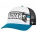 Бейсболка Jacksonville Jaguars 47 White/Teal Stack Line Hitch Trucker